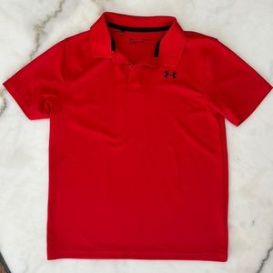 Under Armour Polo- Boys Large